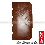 Cumpara ieftin Levi&rsquo;s &ndash; Portofel sport vertical (unisex), Coffee