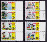 Cumpara ieftin RO 2005 ,LP 1686 , &quot;Cercetasii Romaniei &quot; serie in pereche verticala ,MNH, Natura, Nestampilat