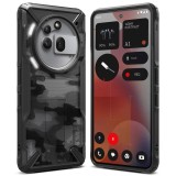 Ringke - Fusion X Design - Nothing Phone (3a) Pro - Camo Black