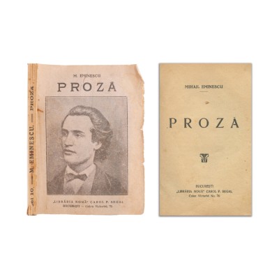 M. Eminescu, Proză foto