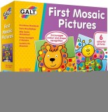 Set creativ mozaic pentru copii 3+ cu 6 imagini si 400 autocolante