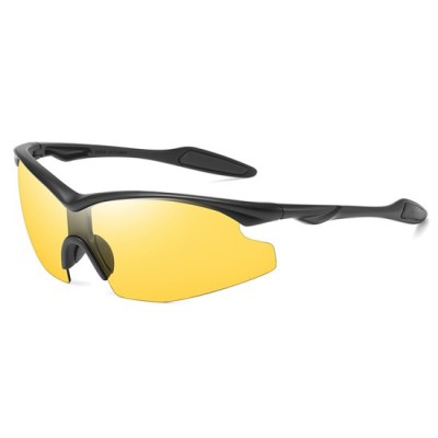 Ochelari pentru Ciclism - Techsuit (1806) - Black / Yellow foto