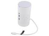 Hub USB 3.0 alb, 12 porturi