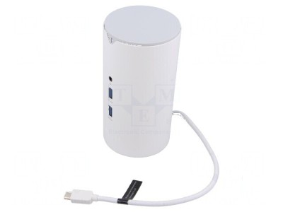 Hub USB 3.0 alb, 12 porturi foto