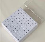 Suport pentru bituri (&icirc;ncap 100 bucăți), alb