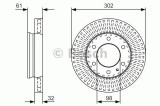 Disc frana FORD RANGER (TKE) (2011 - 2016) BOSCH 0 986 479 V32