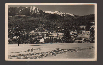 CPIB 20968 CARTE POSTALA - PREDEAL IARNA. VEDERE SPRE MTII BUCEGI, ED ANGHELESCU foto