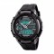 Ceas Barbatesc SKMEI CS899, curea silicon, digital watch, Functii- alarma, ora, cadran luminat, rezistent 3ATM, negru