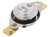 Termostat SPST-NC 160&deg;C 16A 250VAC cu terminali 6,3mm