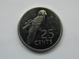 25 CENTS 1993 SEYCHELLES, Africa