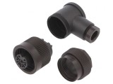 Mufă Mamă Circulară 7 Pin 250V pe Cablu RD24
