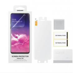 Pachet 2xFolie Protectie Samsung Galaxy S10 originala + Cablu de Date Cadou