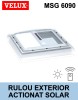 Rulou parasolar solar ferestre acoperi terasa Velux MSG 6090