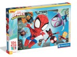 Puzzle Clementoni Maxi, Spidey and his amazing friends, 104 piese