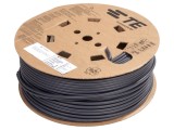 Manșon termocontractabil negru 8mm cu adeziv 4:1 TE Connectivity