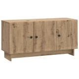 vidaXL Cabinet TV Stejar Artizanal 99 x 34,5 x 50 cm Lemn prelucrat 894034
