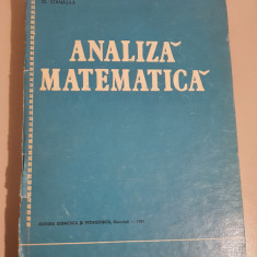 Analiza matematica O. Stanasila