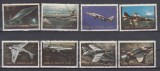 A12 S7 8 - Timbre foarte vechi - Umm all Qiwain - avioane - 1972