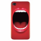 Husa silicon pentru Apple Iphone 4 / 4S, Big Mouth