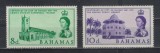 Set 2 timbre Bahamas 1961 &ndash; Centenarul orașului Nassau -A62