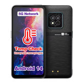 Cumpara ieftin Telefon mobil AGM X6 Black, 5G, 6.78 FHD+, Masurare temperatura, 8GB RAM, 128GB ROM, Android 14, 50MP, Unisoc T750, NFC, 5000mAh, Dual SIM