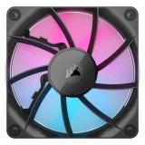 VENTILATOR Corsair iCUE LINK RX120 1x120mm RGB NEGRU, 0.400-2100 RPM +/- 10%, 10.5-74.2 CFM, Presiune Statica: 0.12-4.38 mm-H2O, 10-36dBA, Prindere ma