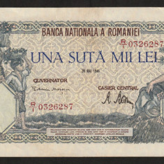 Romania, 100000 lei 1946_mai_starea din poze_seria R/1--0326287