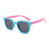 Ochelari pentru Copii Polarizati - Techsuit (8351-C27) - Lake Blue / Pink