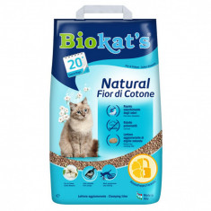 Biokat’s Natural Fior di Cotone litieră 5 kg