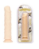Dildo Realist Parfumat Jim, Aroma Vanilie, PVC, Natural, 20 cm