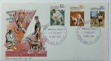 Australia 1971 - animale, serie pe FDC