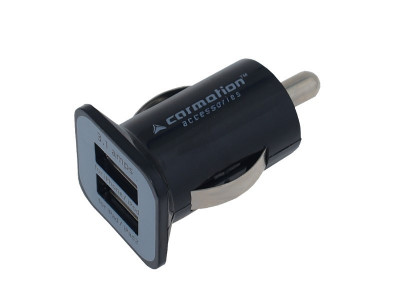 &amp;Icirc;ncărcător 2x Usb, 3100 Ma, Pentru Brichetă 12/24v Carmotion 58617 foto