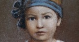 Cumpara ieftin Femeie cernită cu fiica ei (nesemnat) - pictură veche rom&acirc;nească