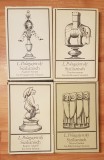 Set 4 carti Sizilianisch de L. Polugajewski. Carte sah in limba germana