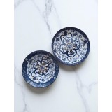 Set veselă ceramică cu model oriental floral