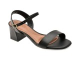 Sandale BEIRA RIO negre, 8536100, din piele ecologica