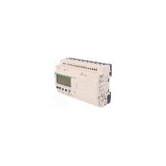 Releu programabil, 12V DC, serie Zelio Logic, SCHNEIDER ELECTRIC - SR3B261JD