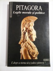LEGILE MORALE SI POLITICE - PITAGORA