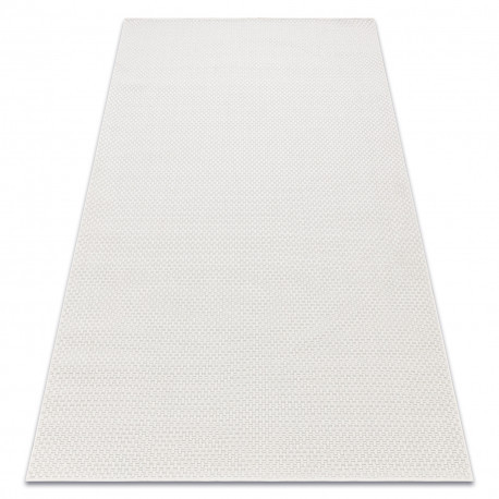 Covor TIMO 6272 sisal exterior alb, 80x300 cm