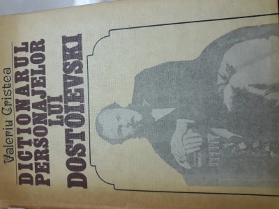 Dictionarul personajelor lui Dostoievsky - Valeriu Cristea foto