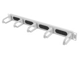Organizator cabluri 1U gri pentru carcase 19 inch - LANBERG