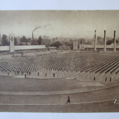 Rara! Carte postala Strajeri la defilarea de pe stadionul ONEF 8 iunie 1938