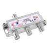 Splitter 3 Cai Power Pass 5-2450 MHz CATV, Mufa Novelite/Moon Compex