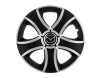 Set 4 capace roti Bis Gri-Negru R15 pentru gama auto Mazda, Autohelix MSA