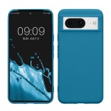 Husa Kwmobile pentru Google Pixel 8, Albastru, Silicon, KWM0000208H013C, Carcasa