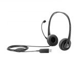 Cumpara ieftin Casti HP Stereo USB Headset, Negre