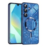 Husa premium Samsung Galaxy A16 4G Techsuit Luxury Glitter MagSafe, albastru