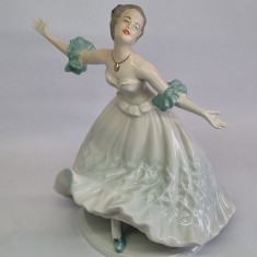 Bibelou portelan vintage - Balerina - varianta mare