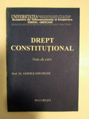 DREPTUL CONSTITUTIONAL foto