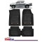 Covorase Auto TeamCar&reg; Tip Tavita Compatibile Toyota Hilux VII (2005-2015) Negru Material Rezistent